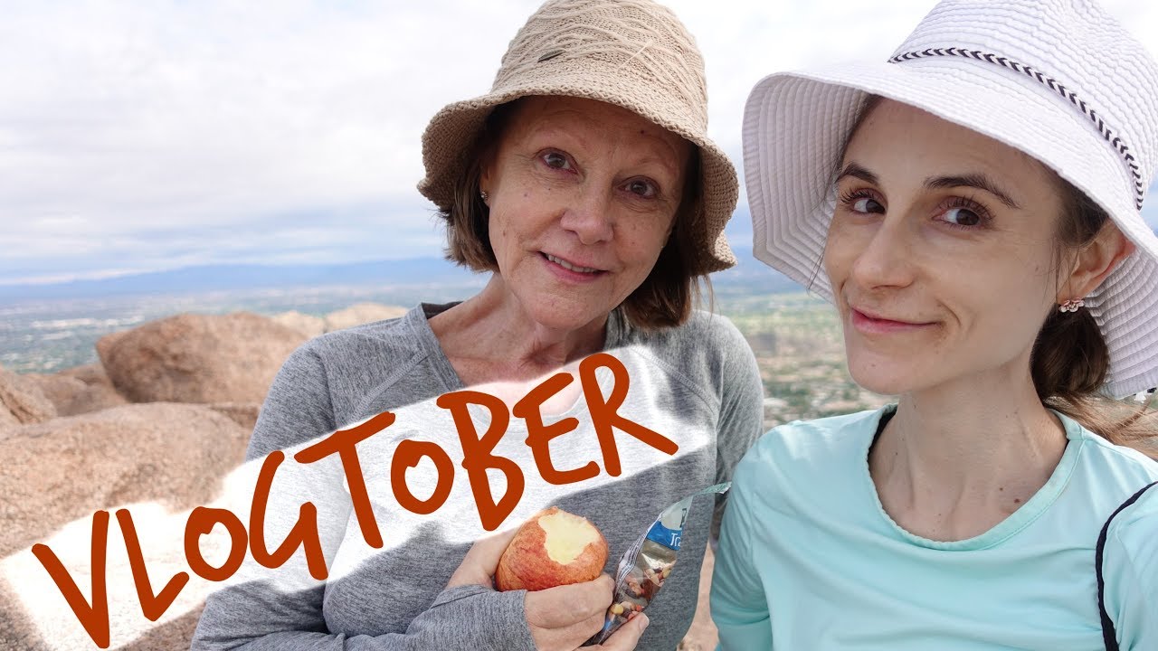 vegan mom vlogs VLOGTOBER DAY 23: HIKING CAMELBACK MOUNTAIN: DR DRAY