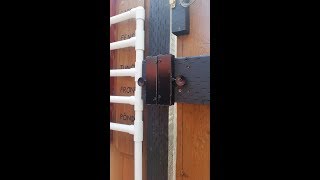 DIY (magnetic gate latches)