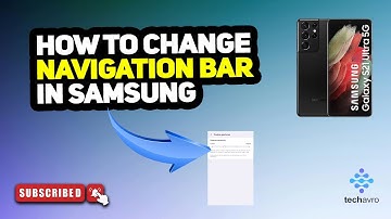How to change navigation bar in Samsung Galaxy S21 mobile 5G in 2025