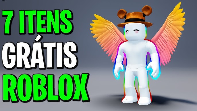 CORRE! COMO PEGAR 7 ITENS GRÁTIS NO ROBLOX! 