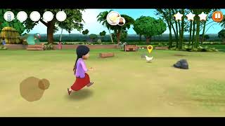 Healthy diet for a pregnant Mother || Meena game 2 level 1 || kids game #kids #games