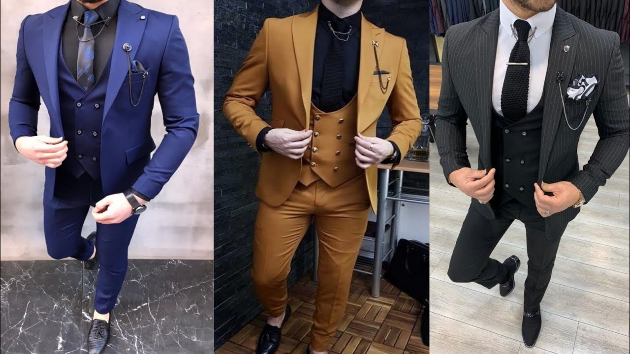 Buy Mens Suit Stylish Three Piece Mens Suit for Wedding, Engagement, Prom,  Groom Wear and Groomsmen Suits, Men Suit 3 Piece,bespoke Suit for Men  Online in India - Etsy