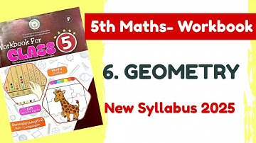 5th Maths -WB - 6.Geometry - 2025 New Syllabus -5th class Semister 2 Maths Workbook answers EM