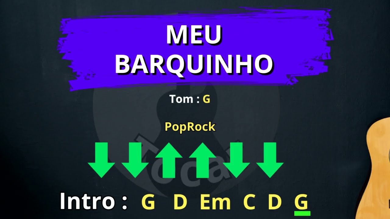 Meu Barquinho - Giselli Cristina - Cifra Simplificada - Para Iniciantes - Violão
