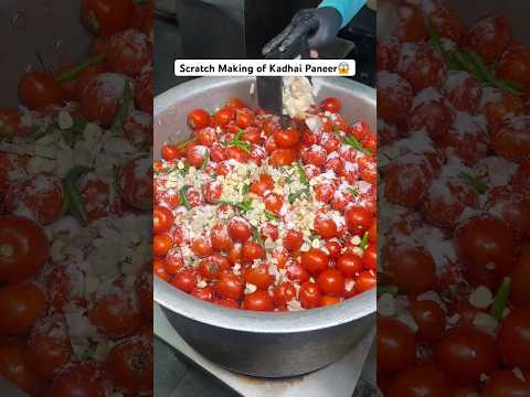 This is how making Kadhai Paneer || #kadhaipaneer #shortsindia #food #shorts #viral #recipe