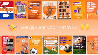 Scoor met je ontwerp ⚽🏆 Maak WK-waardige designs met Canva