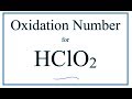 Oxidation Numbers and Chlorine Compounds