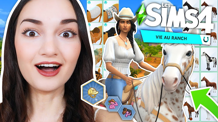 Découverte COMPLÈTE du Pack VIE AU RANCH 🐴 (CUS, Map, Gameplay, Mode achat/construction) | Sims 4