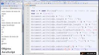 Universidade XTI - JavaScript - 26 - Objeto String