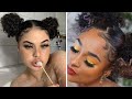 😍💕😍CUTE AF NATURAL HAIRSTYLES &amp; SLAYED EDGES | 2020 TEEN COMPILATION