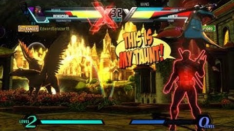 UMVC3 - deadpool lvl 3 tho