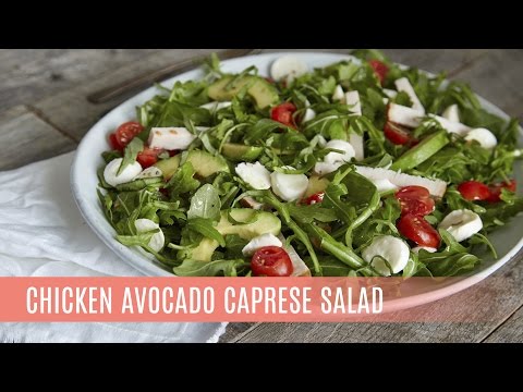 Chicken Avocado Caprese Salad with the Quick Slice | Pampered Chef