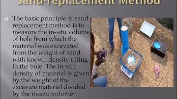 Geotechnical Engineering I-KTU Syllabus-Module 1- Chapter 1.5-Determination of field density