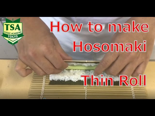 How to Make Sushi Rolls - Hosomaki, Maki Rolls, How to Roll Sushi–  SushiSushi