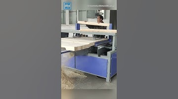 Double heads wood pallet notcher machine  #woodworkingmachine