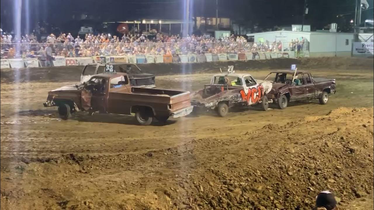 Gasconade County Fair Truck Class Demolition Derby Owensville, MO