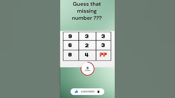 Guess that missing number???   #maths #shorts #viral  #trickymaths #tricks #learning #study #trend