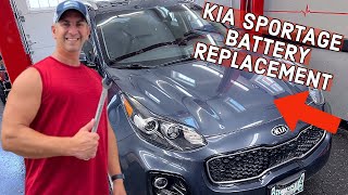 How To Replace 2015-2021 KIA Sportage Battery