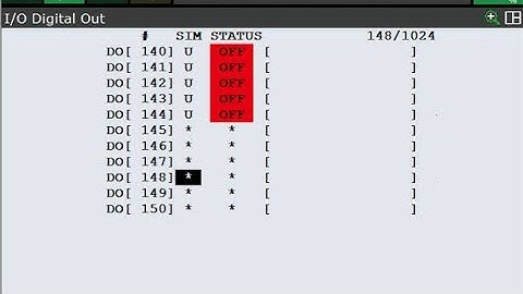 How to check Input And Output in Fanuc Robot how to check input in fanuc robot, Fanuc robot training