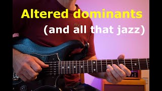 Guitar Theory part 8: altered dominants lesson (plus sus, add and slash chords)