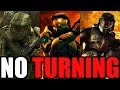 Beating Halo 2 WITHOUT TURNING? (Halo 2 No Turn)