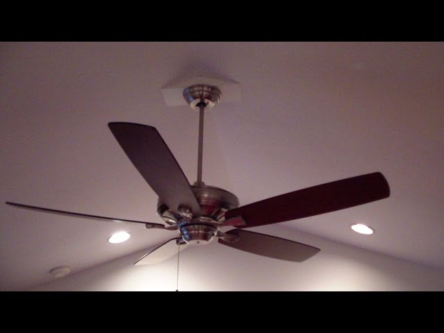 Cathedral Ceiling Fan Installation