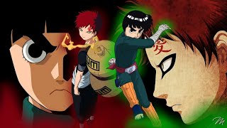 Rock Lee vs Gaara [AMV] The raising fighting spirit