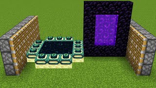 ender portal + nether portal = ??? by cent 249 views 2 weeks ago 1 minute, 14 seconds