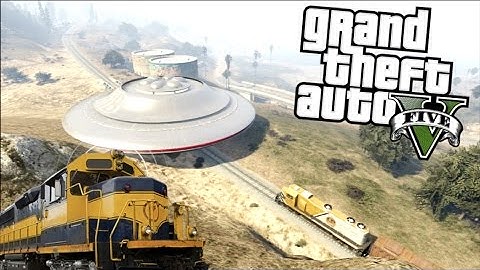 COME FERMARE IL TRENO SU GTA 5! E' POSSIBILE? STOP THE TRAIN ON GTA 5! GTA 5 ITA