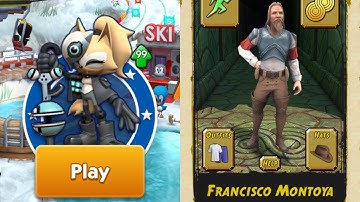 Sonic Dash  VS Temple Run 2 - Whisper  VS Francisco Montoya - FHD Gameplay (iOS, Android)