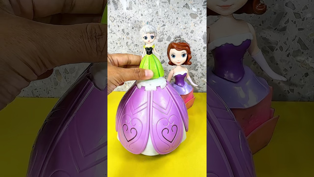Умиротворяющее ASMR-видео с милой принцессой Диснея 🎉🎈 