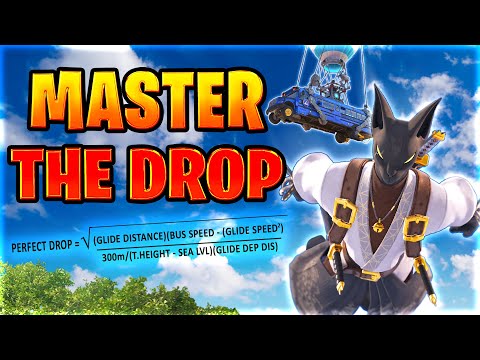 How to Land Faster than Anyone - Perfect Bus Drops in Fortnite