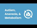 Autism anorexia and metabolism