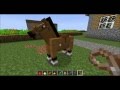 как приручить и оседлать лошадь в  minecraft 1.7.4, 1.7.2, 1.6.2