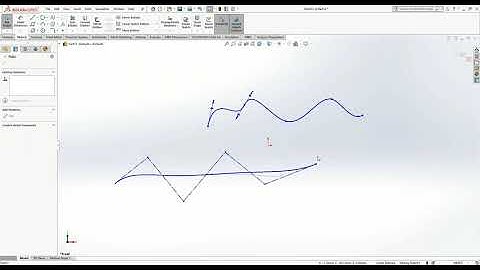 SOLIDWORKS 2020 SKETCH TUTORIAL 7: HOW TO DRAW SPLINE