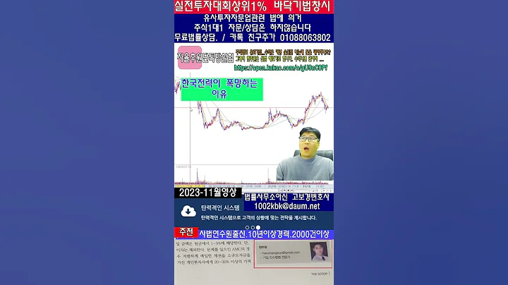☑️015760,한국전력,이 좋은 종목이 단타종목으로 둔갑