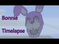 Minecraft Pixel Art: Bonnie Timelapse (Five Nights at Freddy's)