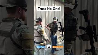 Trust No ONE! Blue vs Orange- #airsoft #reels #shorts #warzone #funny #subscribe #blue # orange