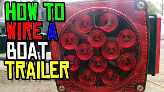 How to Completely Wire a Boat Trailer Using LED Lights