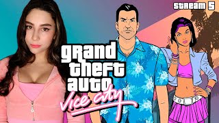 GRAND THEFT AUTO VICE CITY | GTA VICE CITY ПЕРВОЕ ПРОХОЖДЕНИЕ| Линда играет в ГТА Вайс Сити| Стрим 5