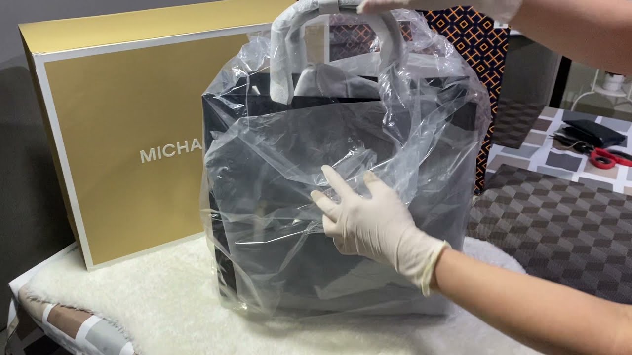 Bolsa Michael Kors Modelo Kenly Large Logo Tote Bag TDD 