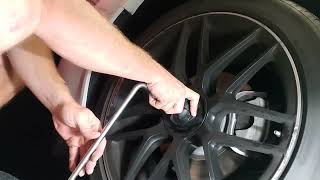 HOW TO REMOVE AMG CENTER CAP FROM WHEELS