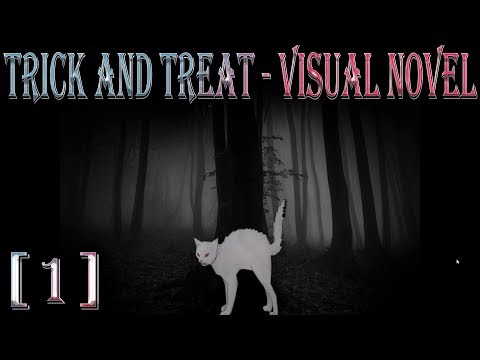 Trick and Treat - Visual Novel прохождение  [1] - Мрачная  хоррор новелла