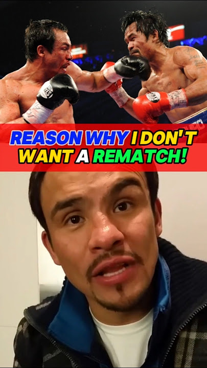 🔥Reason Why Marquez Doesn't Want a Rematch with Manny Pacquiao‼️👀 #mannypacquiao #boxing