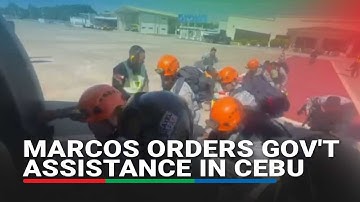 Marcos orders gov’t agencies to mobilize assistance to Cebu after magnitude 6.9 earthquake