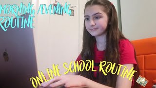 my REAL online school morning routine *quarantined*