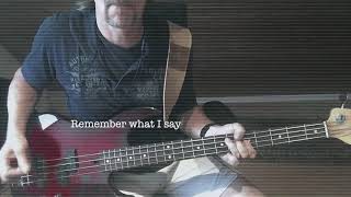 Motörhead - Talking Head (Bass Cover and Lyrics)