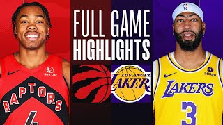 Thumbnail for RAPTORS at LAKERS | FULL GAME HIGHLIGHTS | January 9, 2024