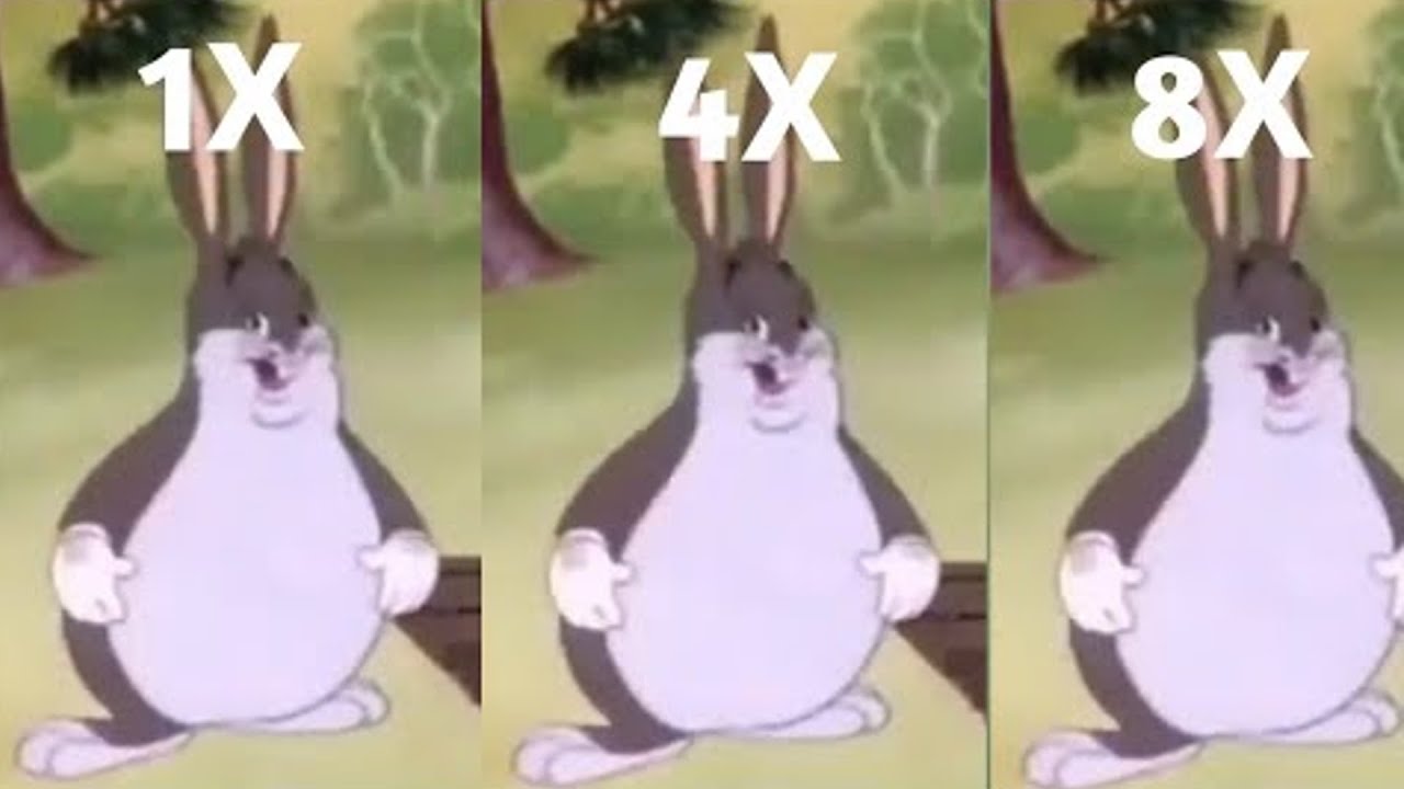 Big Chungus But It Keeps Getting Faster - Bugs Bunny