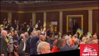 Reps. Waving Ukrainian Flags In The House Chamber Called Out By Congressman, Cory Mills!